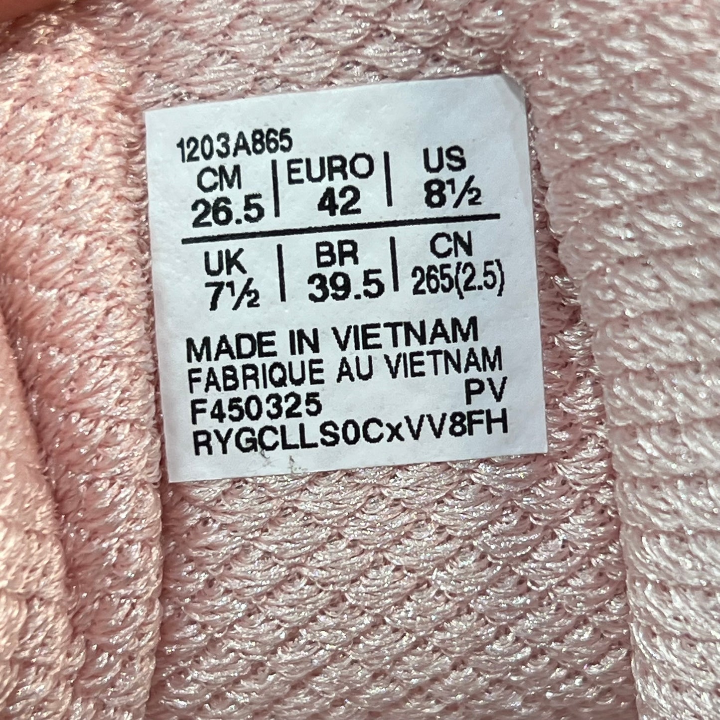 Asics Gel-Nimbus Vandy The Pink Atmos Banana Split Strawberry (2025) Size 8.5 NEW s19366