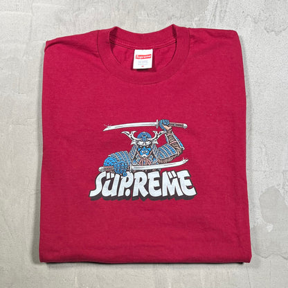 Supreme Samurai Red Tee (2021) Size Medium USED x18942
