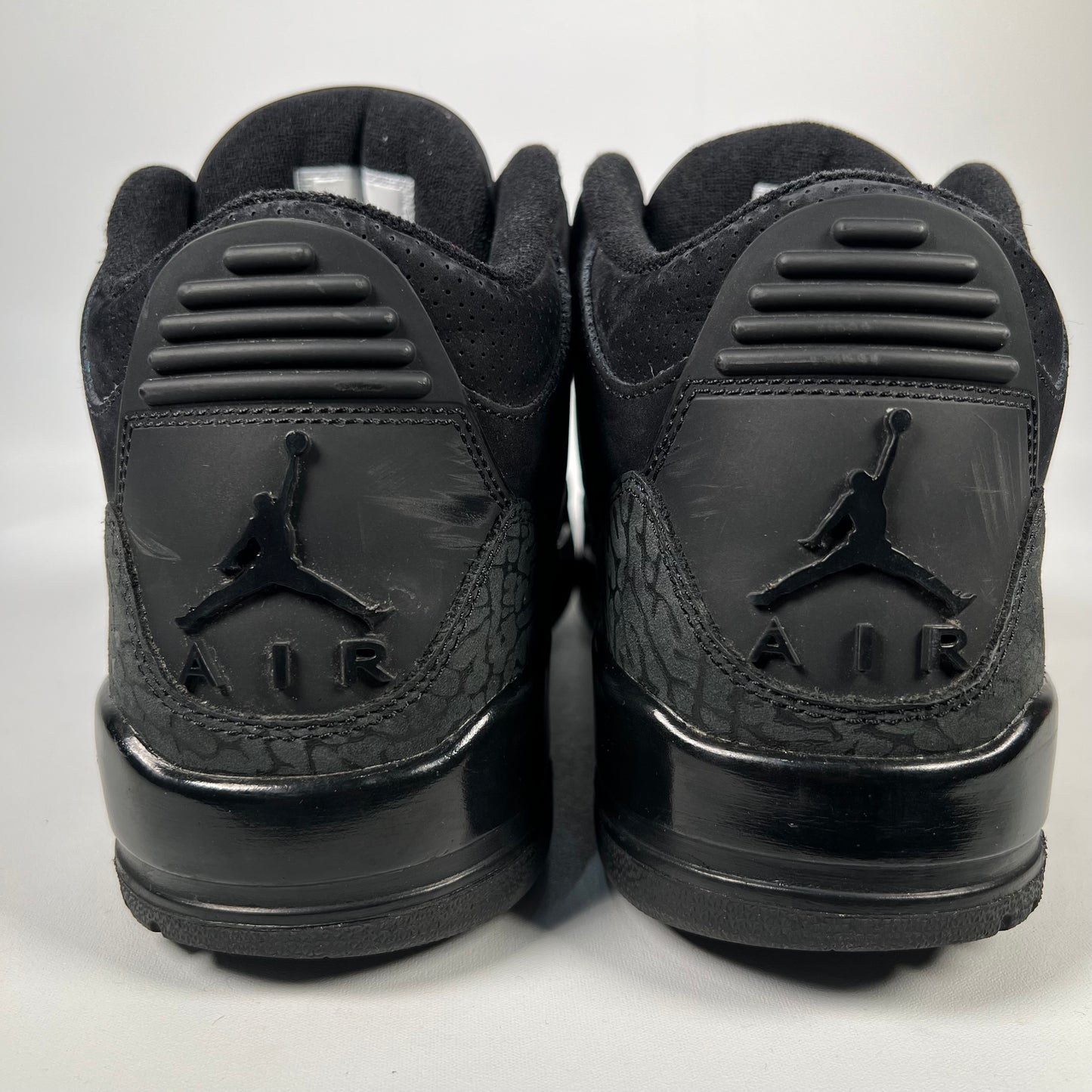 Jordan 3 Black Cat (2025) Size 9.5 USED s20055