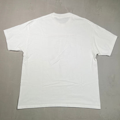 Y2K "This is Your Brain" White Art Tee Size XL USED v19383