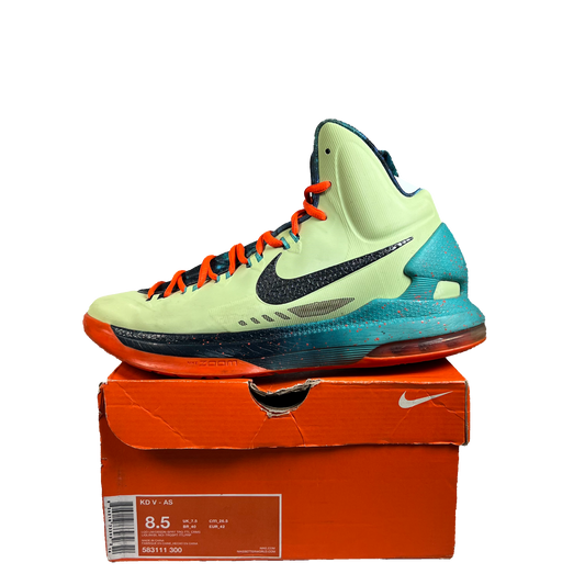 Nike KD 5 All Star Area 72 (2013) Size 8.5 USED s22127
