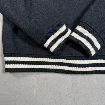 Supreme Playboy Bunny Woll Black Varsity Jacket (2011) Size Large USED x18505