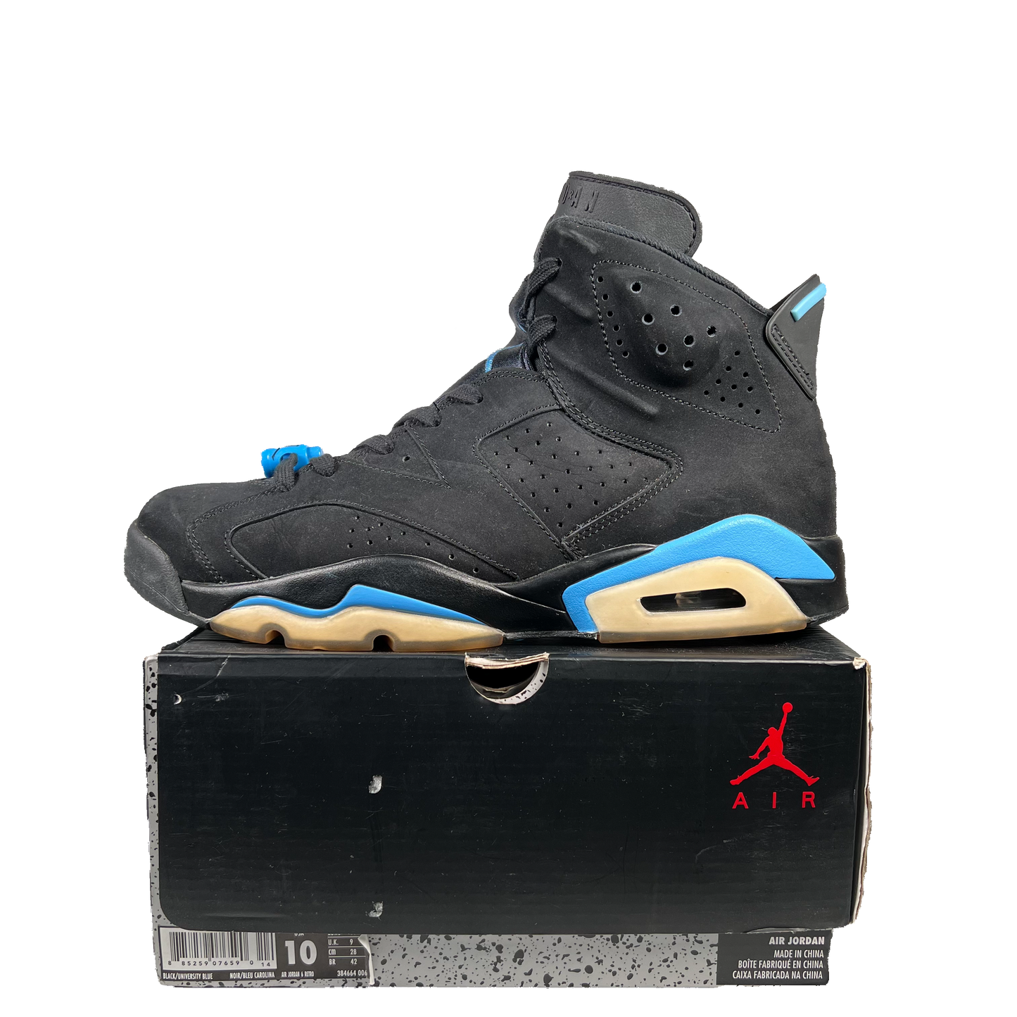 Jordan 6 UNC (2017) Size 10 USED s20220