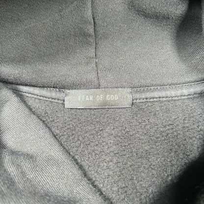 Fear Of God x John Mayer "SOB ROCK" Black Hoodie Size XL USED x14825