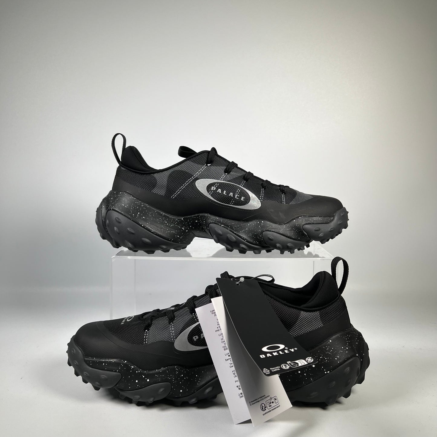 Oakley Palace Edge Flex Black (2024) Size 8.5 NEW s20159