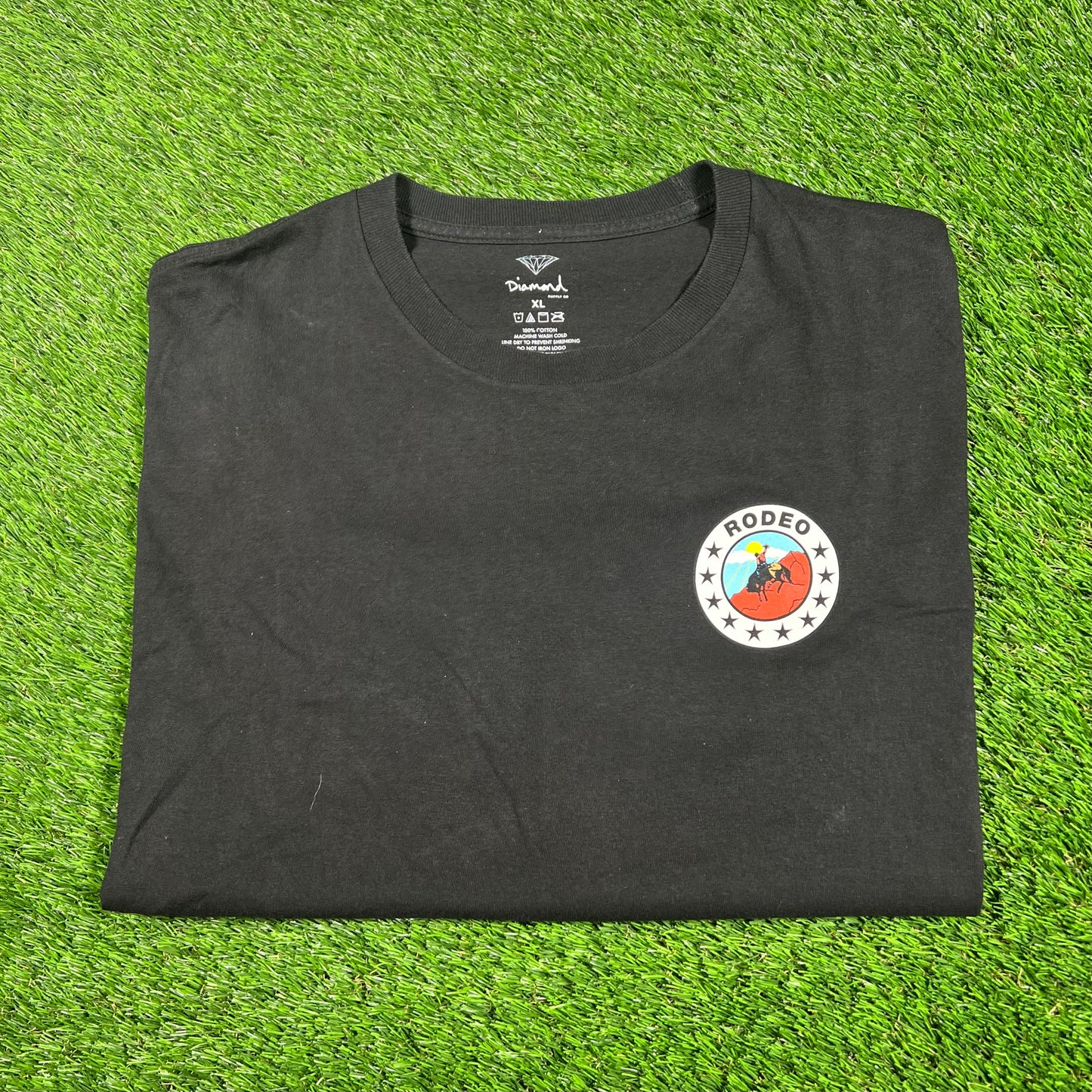 Diamond Supply Co x Travis Scott Rodeo Tee Size XL USED v6256