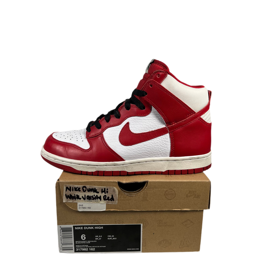 Nike Dunk High Varsity Red (2009) Size 6 USED s2944