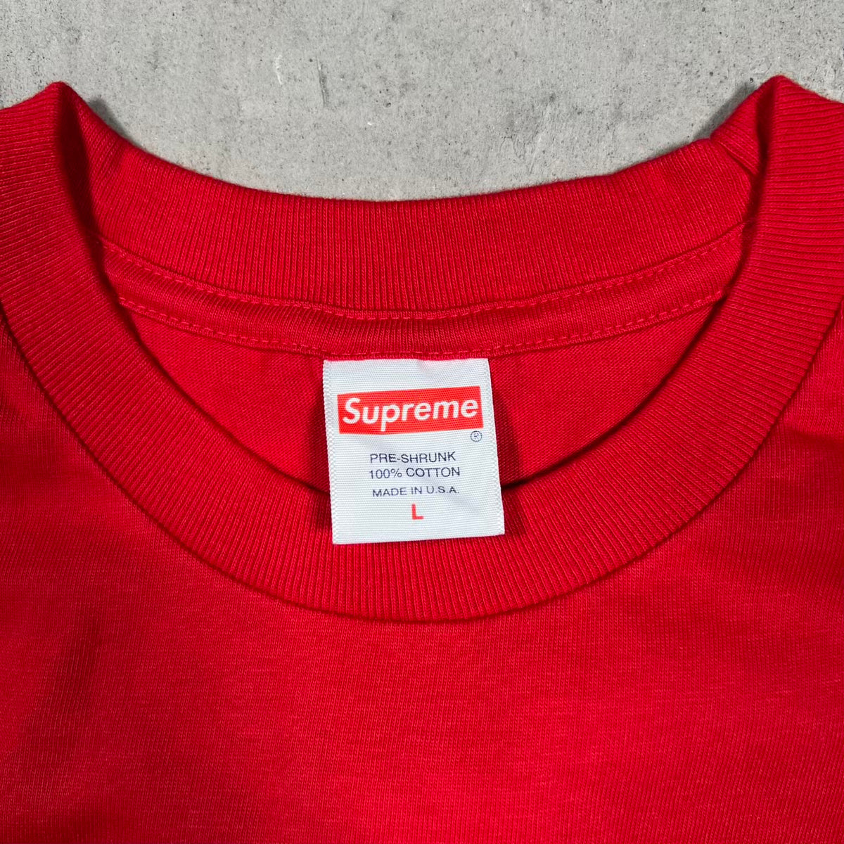 Supreme Still Life Red Tee (2018) Size Large NEW x2539