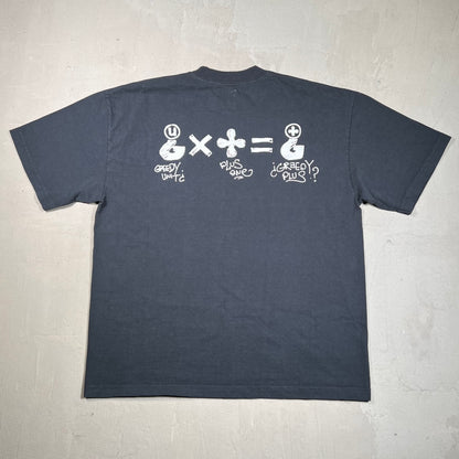 Greedy Unit "Lesbians Eat What?" Black Tee Size Large USED x17602