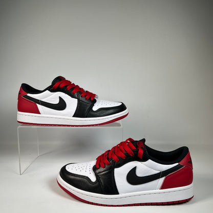 Jordan 1 Low Black Toe (2023) Size 8.5 USED s22197