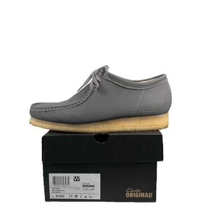 Clarks Wallabee Supreme Grey Reflective (2025) Size 10 USED s23808