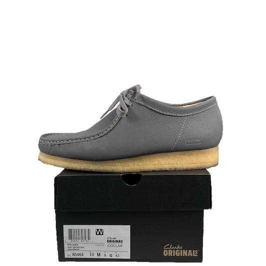 Clarks Wallabee Supreme Grey Reflective (2025) Size 10 USED s23808