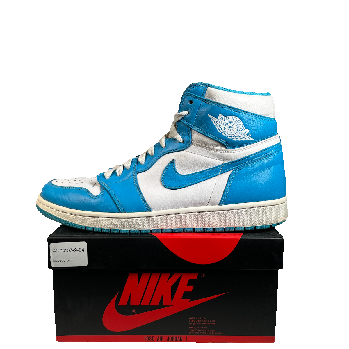 Jordan 1 High UNC (2015) Size 10.5 USED s22859