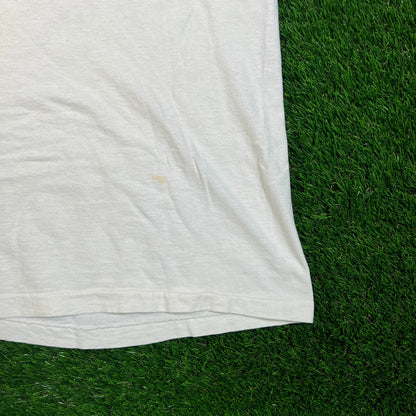 1988 Brice Hornsby and The Range White Tee Size XL USED v18686