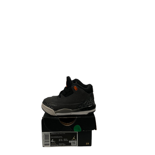 Jordan 3 Fear Pack (2023) Size 4c NEW s18786