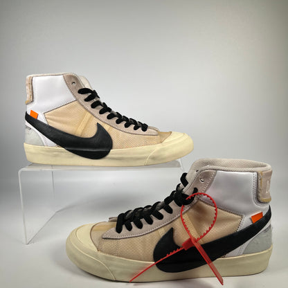 Nike Blazer Mid Off White Size 8.5 USED s15890