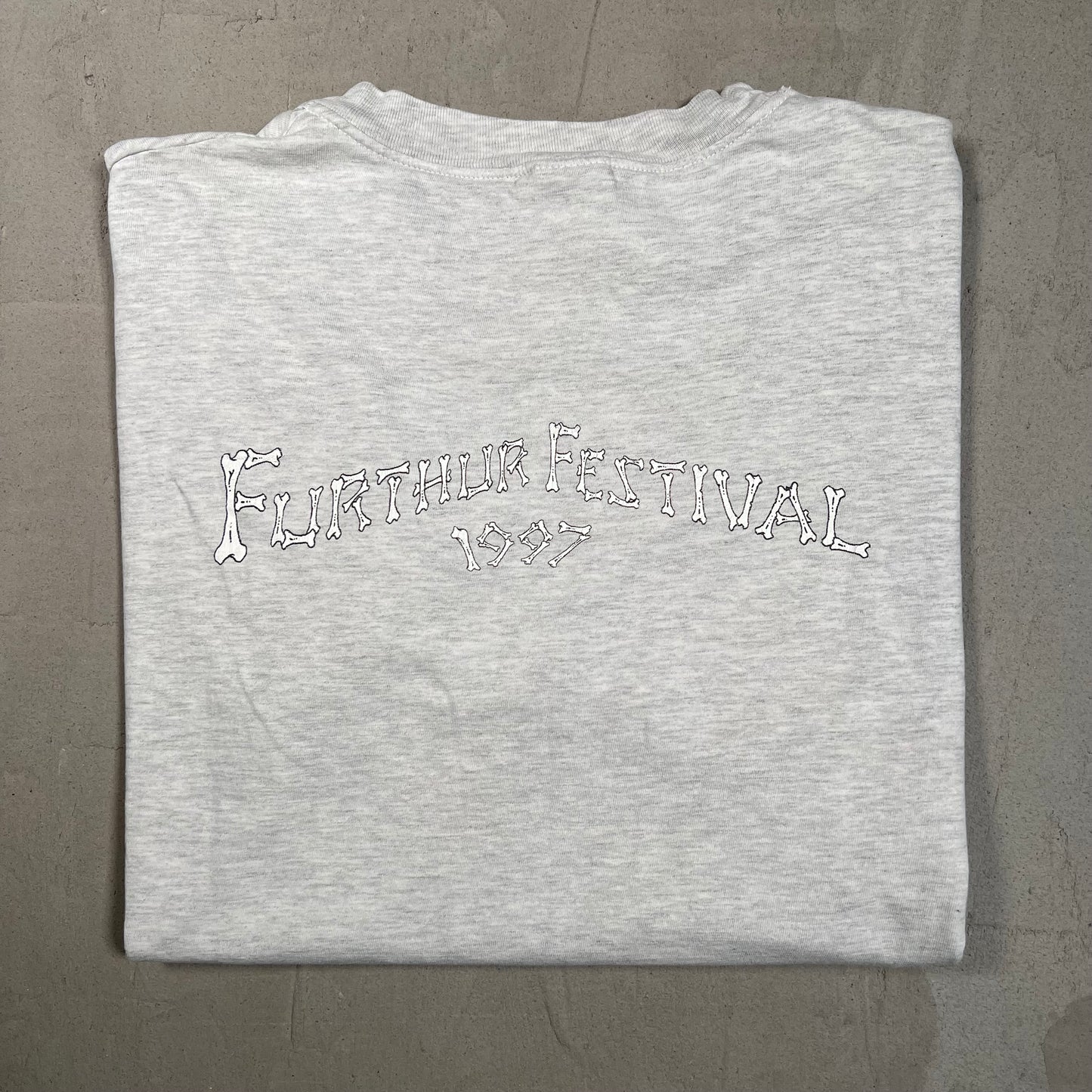1997 Rat Dog Furthur Festival Grey Tee Size Large USED v19438