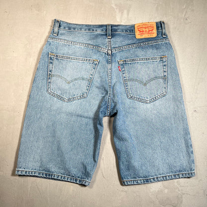 Levis 569 Straight Leg Jorts Size 33 USED v19573
