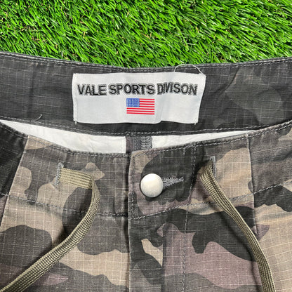 Vale VA-1 Vision Dark Camo Cargo Pants Size 34 USED x16631