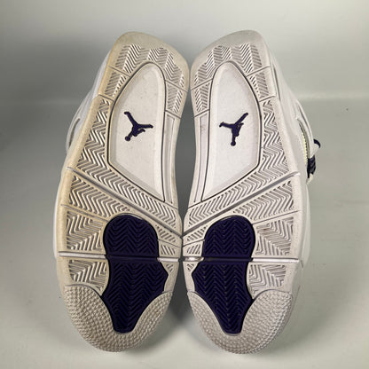 Jordan 4 Metallic Purple 2020 Size 12 USED s11305