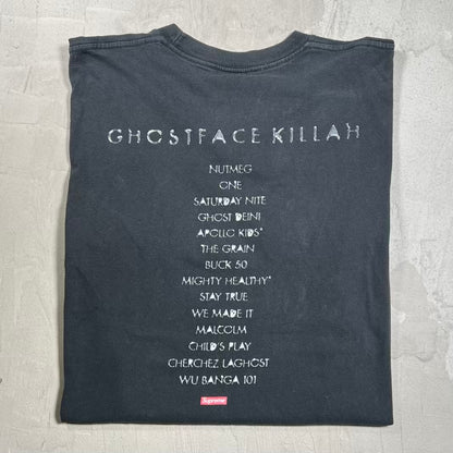 Supreme "Supreme Clientele" Black Tee Size Large USED x18496