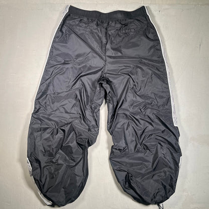 HMDD Black/Grey Nylon Track Pants Size XXL USED x17483