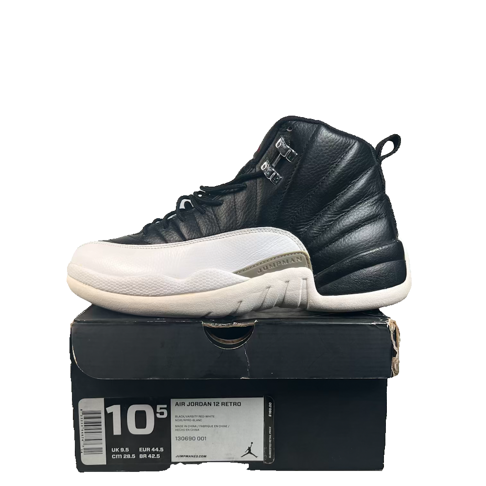 Jordan 12 Playoffs (2012) Size 10.5 USED s23421