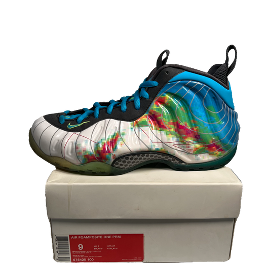 Nike Foamposite One Weatherman (2013) Size 9 USED s17692