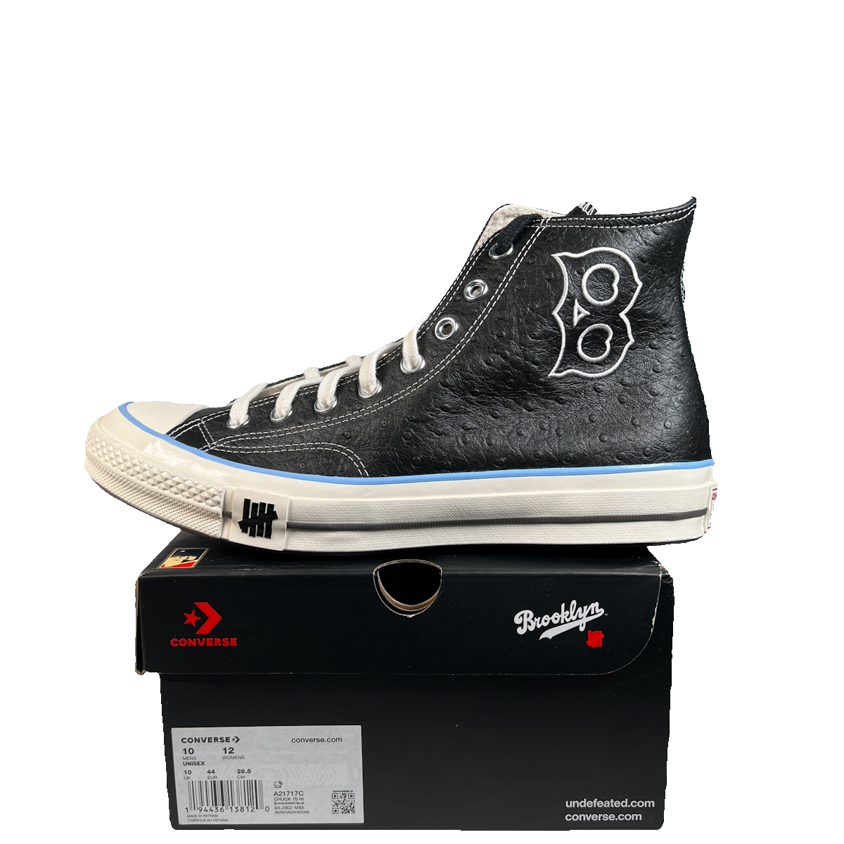 Converse Chuck Taylor Undefeated Brooklyn Dodgers Ostrich (2026) Size 10 NEW s22904