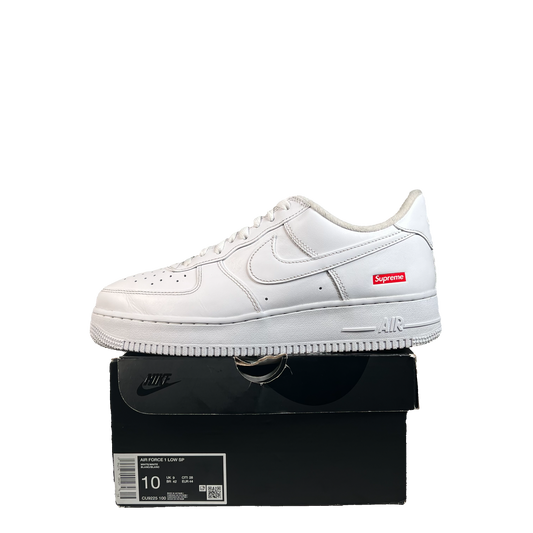 Nike Supreme Air Force One White (2020) Size 10 USED s21364