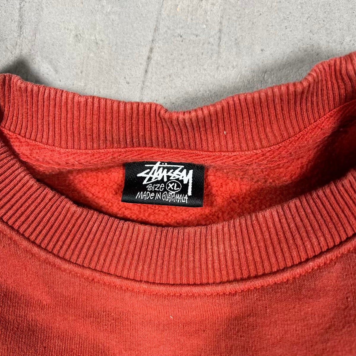 Stussy Dice Burnt Orange Crewneck (2021) Size XL USED x18881