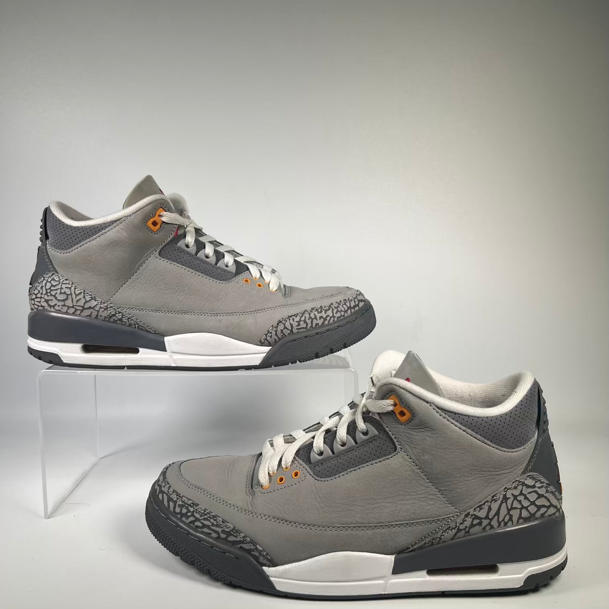 Jordan 3 Cool Grey (2021) Size 10 USED s23760