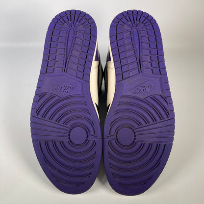 Jordan 1 Court Purple (2018) Size 11 USED s18562