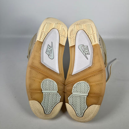 Jordan 4 Off White Sail Size 7.5m / 9w USED s15717