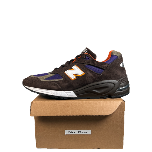 New Balance 990v2 MiUSA Brown/Purple (2023) Size 9 USED s23206