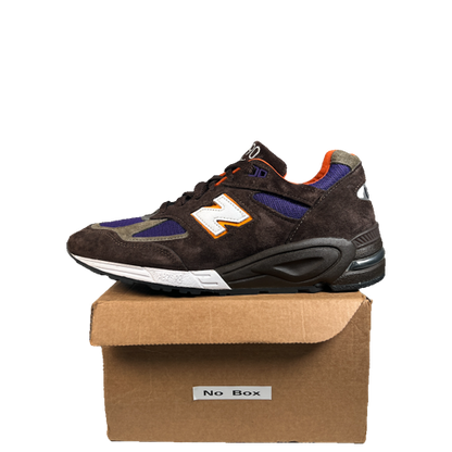 New Balance 990v2 MiUSA Brown/Purple (2023) Size 9 USED s23206