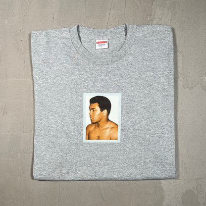 Supreme Ali 2016 Photo Grey Tee Size Large NEW x14513