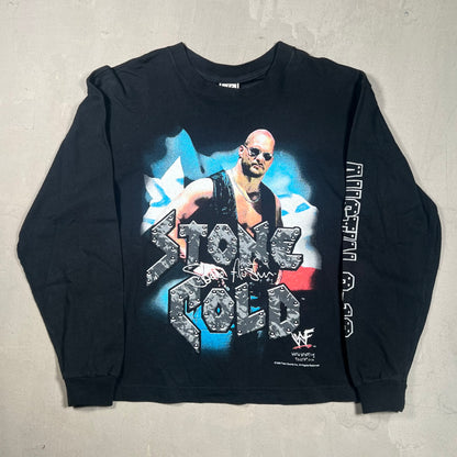 Stone Cold 1999 Long Sleeve Savvy Tag Size Medium USED v5171