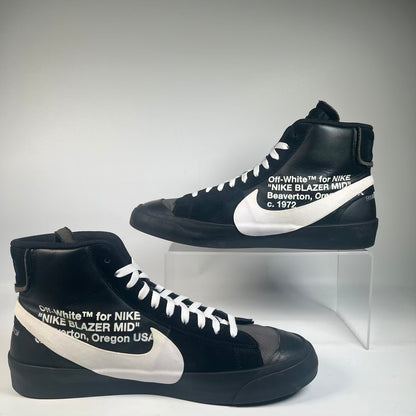 Nike Blazer Mid Off-White Grim Reaper (2018) Size 13 USED s23671