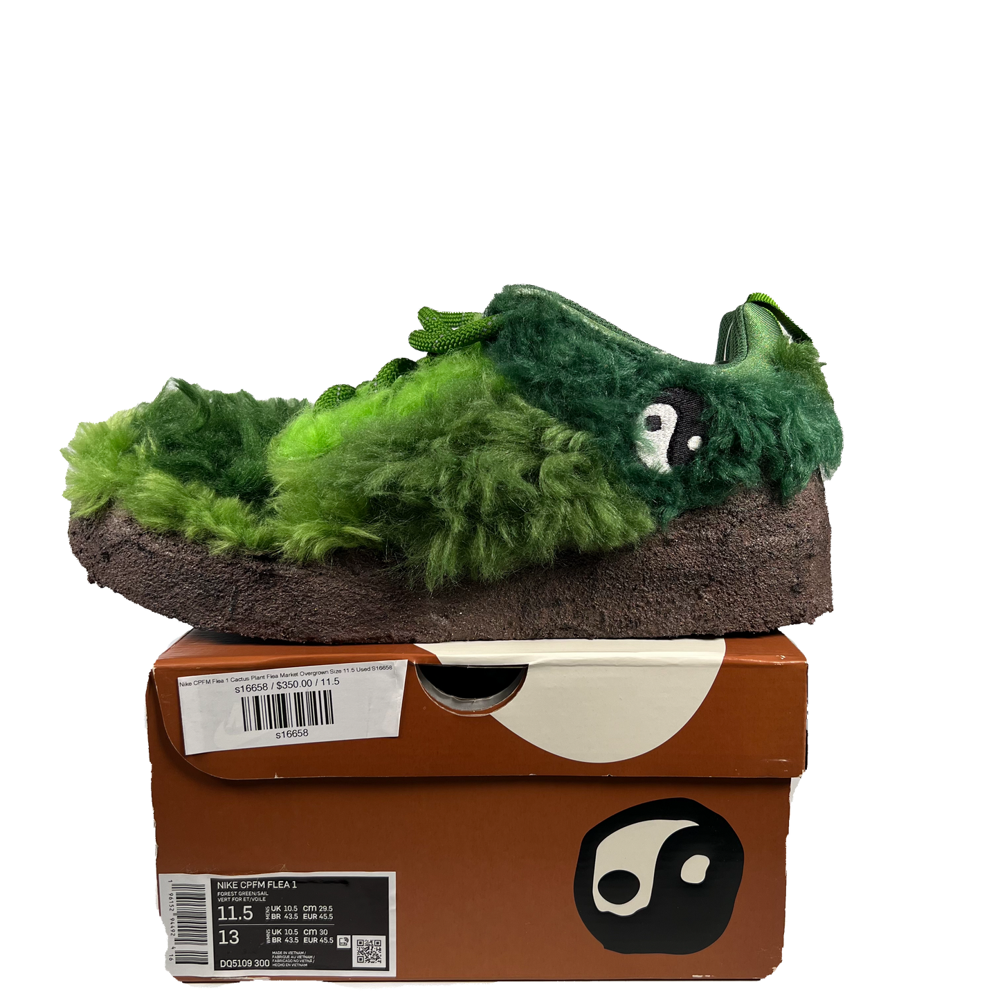 Nike CPFM Flea 1 Cactus Plant Flea Market Overgrown Size 11.5 Used S16658