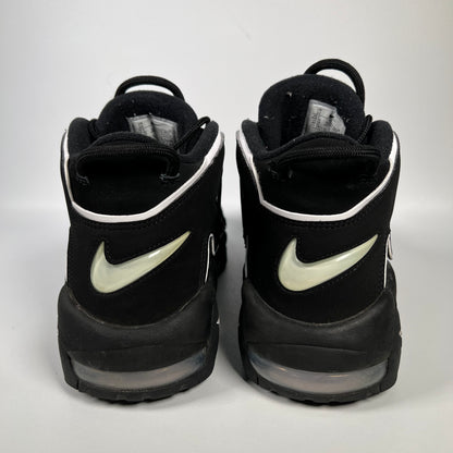 Nike Air More Uptempo Black White (2016) Size 10 USED s17872
