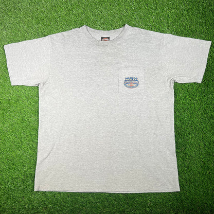 2004 Harley Davidson Grey Pocket Tee Size XL USED v17591