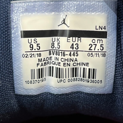 Jordan 12 Indigo (2018) Size 9.5 USED s21382