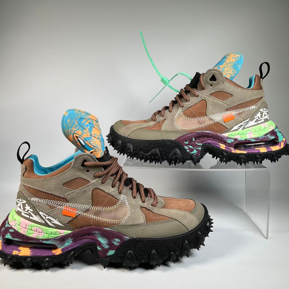 Nike Air Terra Forma Off White Archaeo Brown (2023) Size 9.5 USED s23479