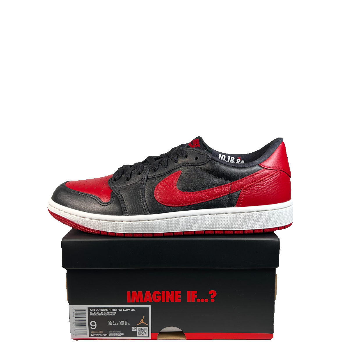 Jordan 1 Low Banned (2026) Size 9 NEW s23007