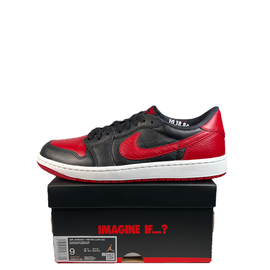 Jordan 1 Low Banned (2026) Size 9 NEW s23007