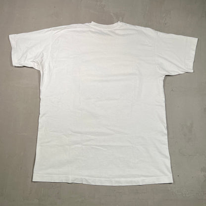 1992 Street Warriors Pontiac Racing Car White Tee Size XXL USED v19548