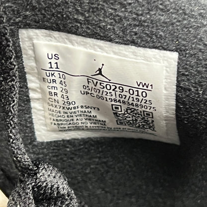 Jordan 4 Black Cat (2025) Size 11 NEW s19610