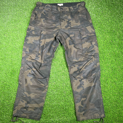 J.Crew x Wallace Barnes Dark Camo Cargo Pants Size 33 USED v17060