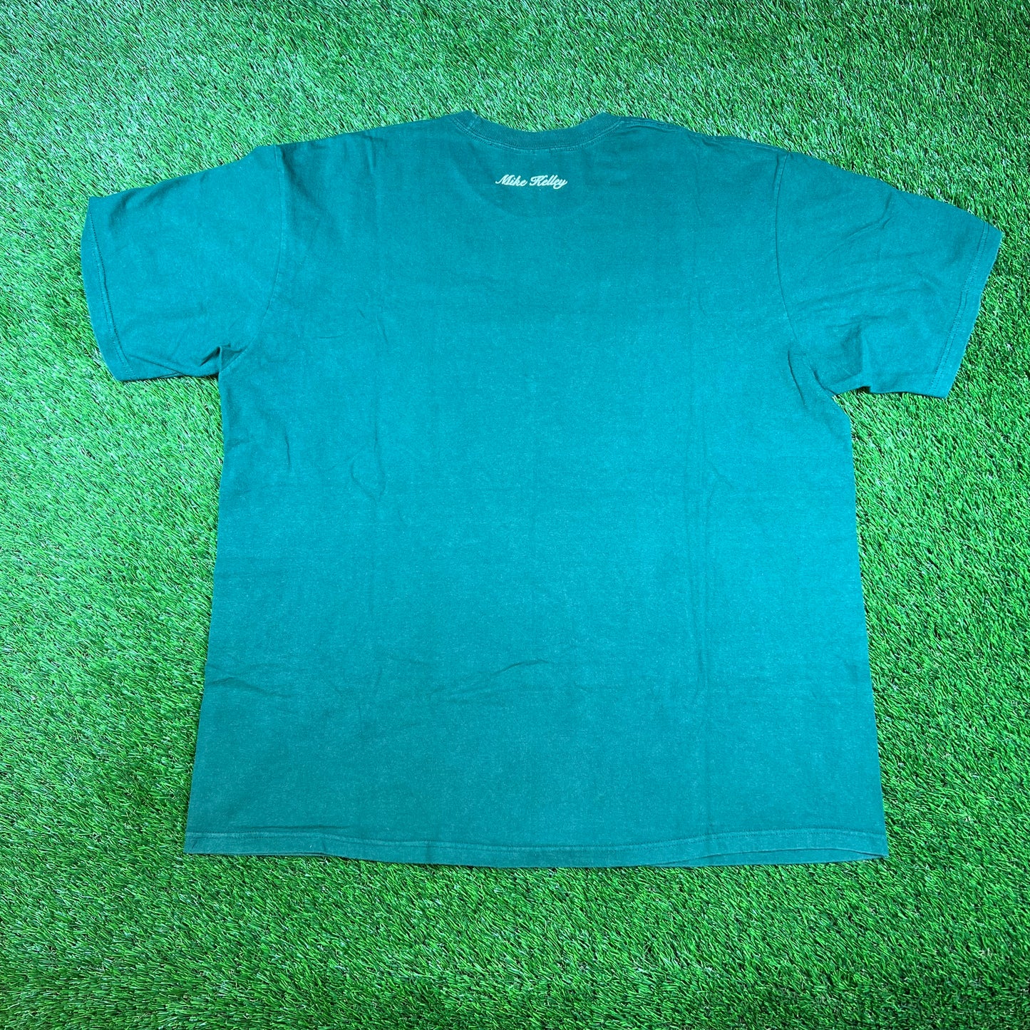 Supreme Mike Kelly Hiding 2018 Green Tee Size XL USED x14429